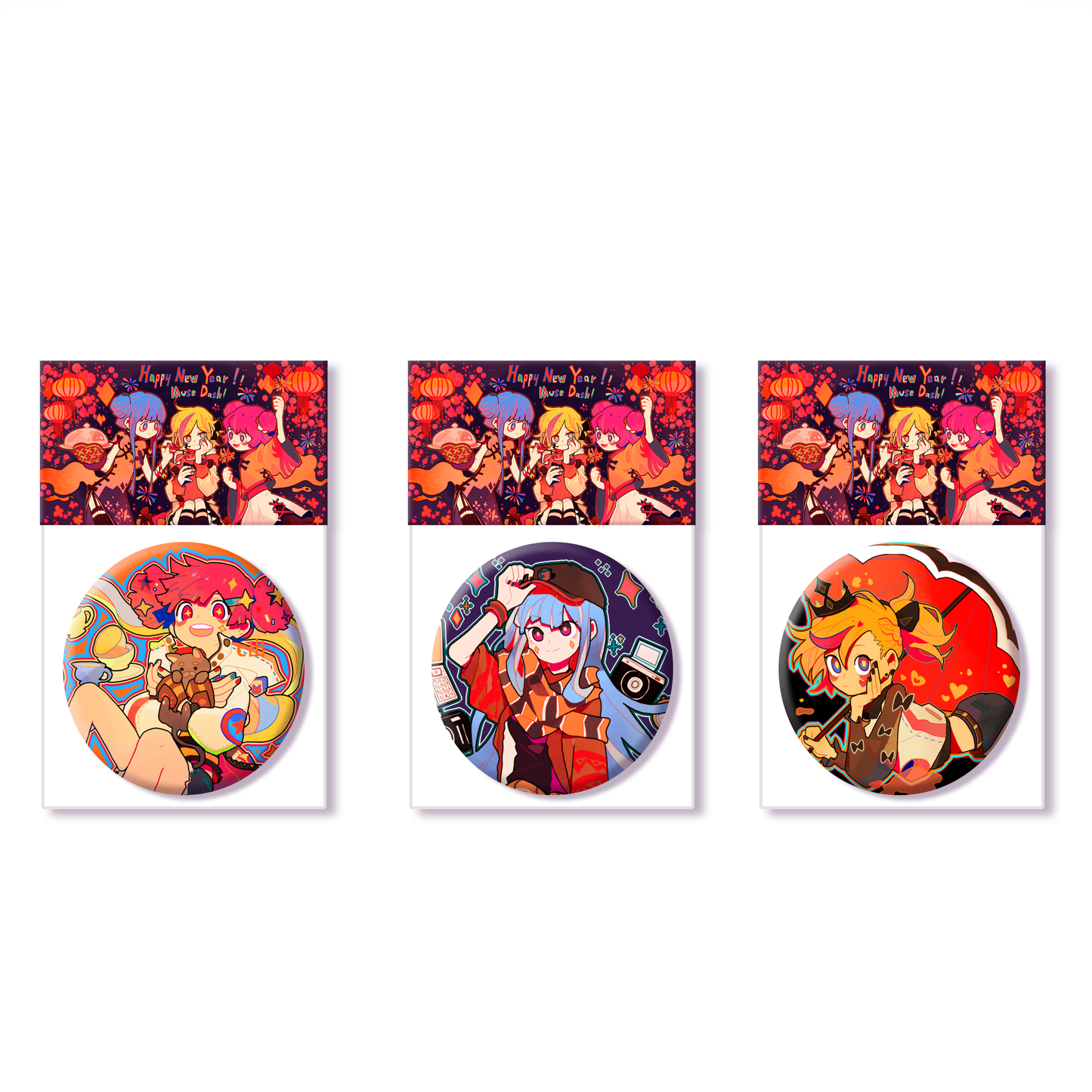 "Muse Dash" Halloween Gothic Badge