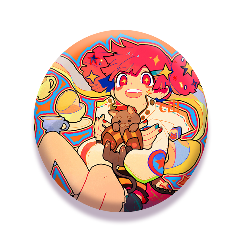 "Muse Dash" Halloween Gothic Badge