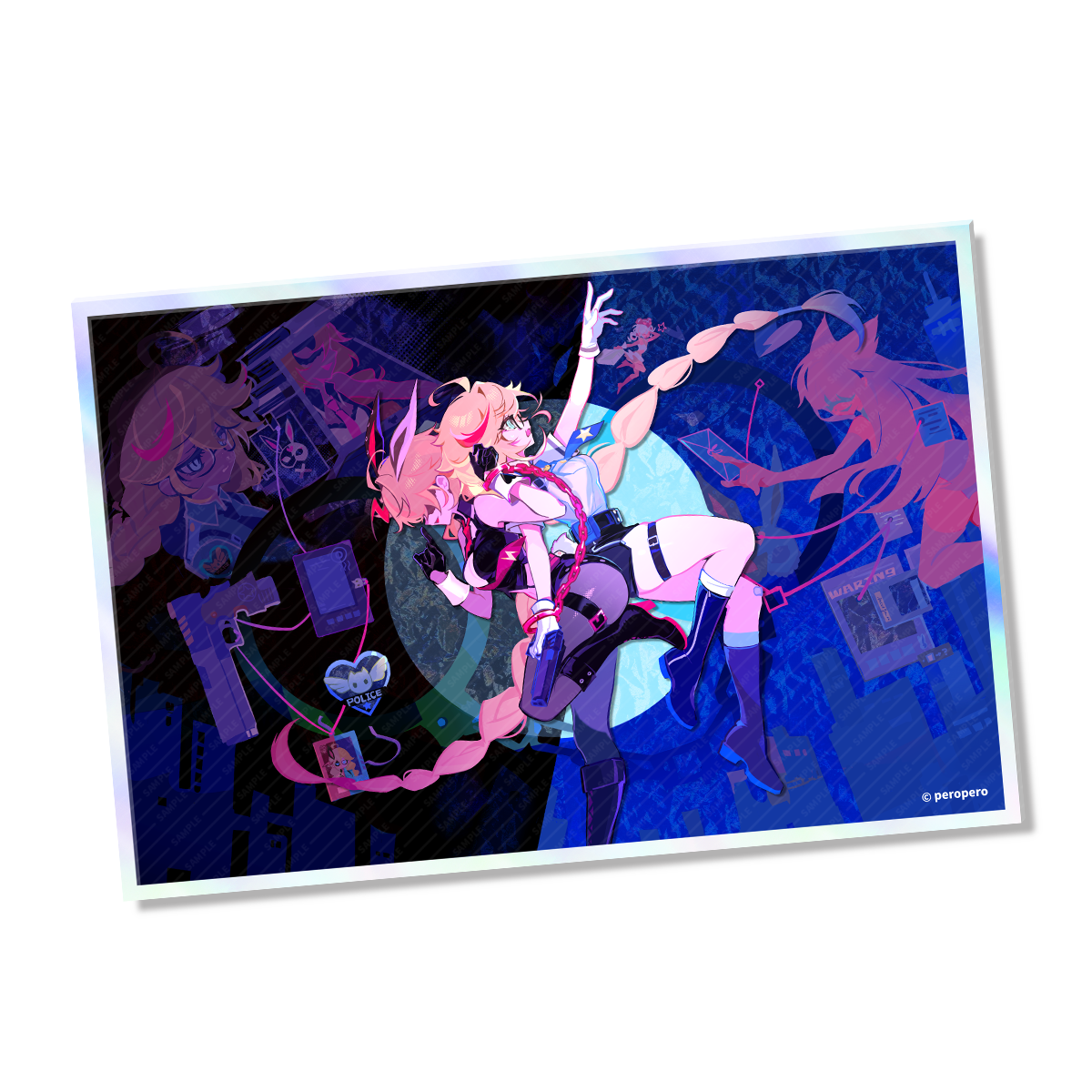 【pre-sale】MuseDash - Phantom Thief Rin - Acrylic Glitter Shikishi