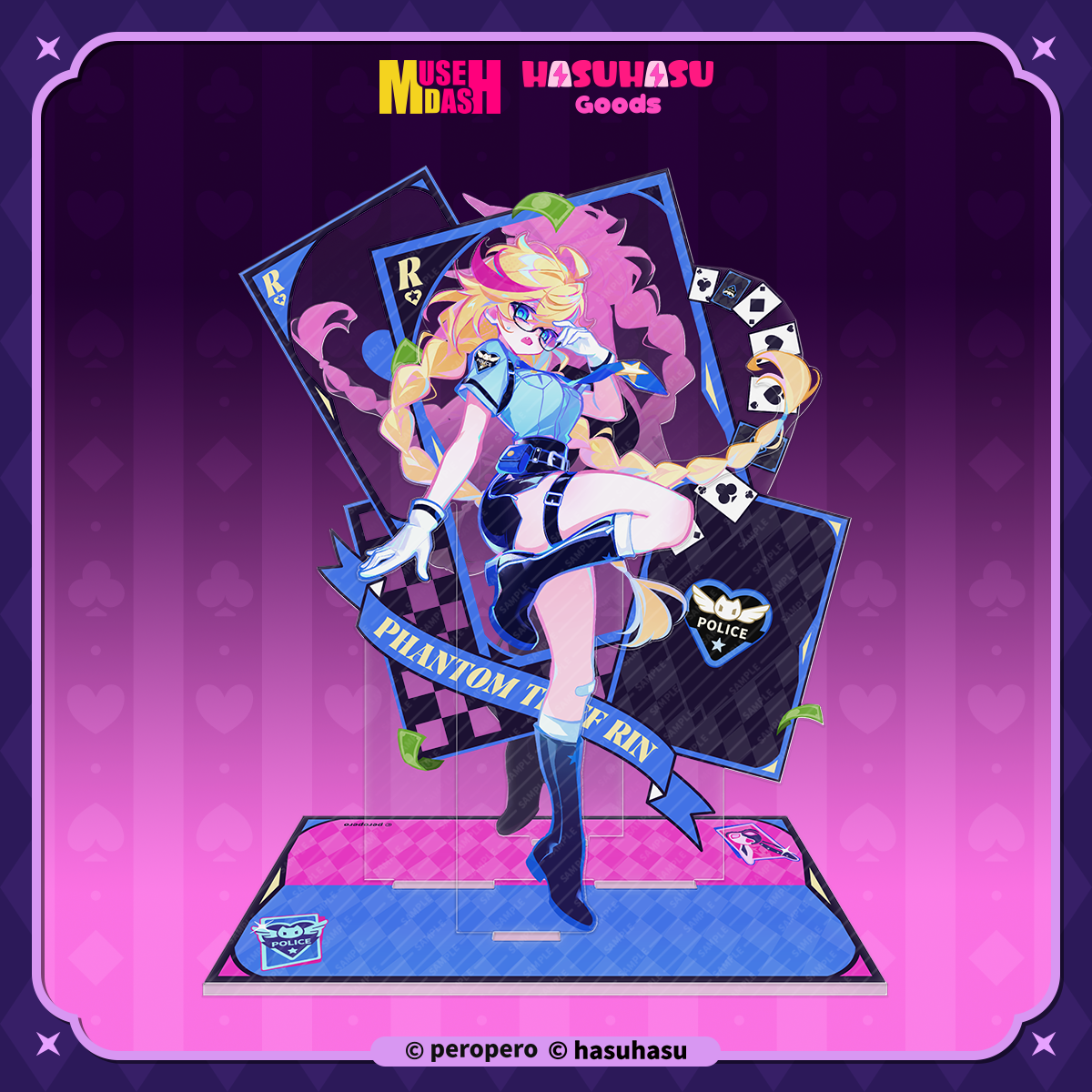 【pre-sale】MuseDash - Phantom Thief Rin - Multi-characters Acrylic Stand - Portrait