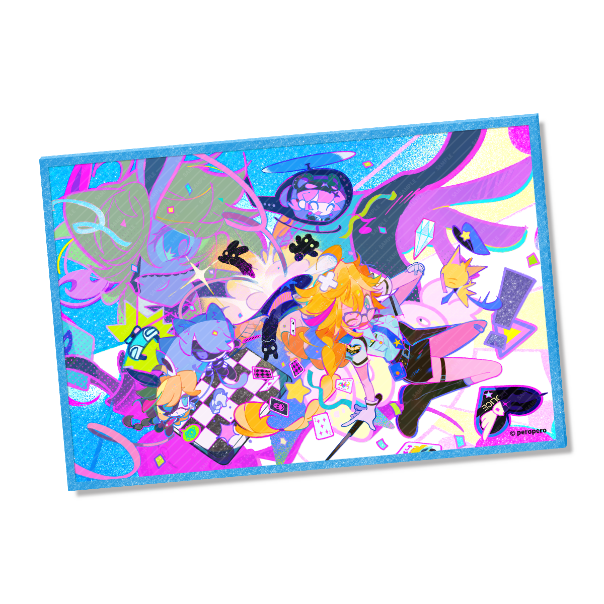 【pre-sale】MuseDash - Phantom Thief Rin - Glitter Shikishi