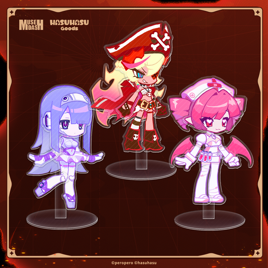 Muse Dash Flametide Pirate Rin Chibi Magnetic Movable Standee