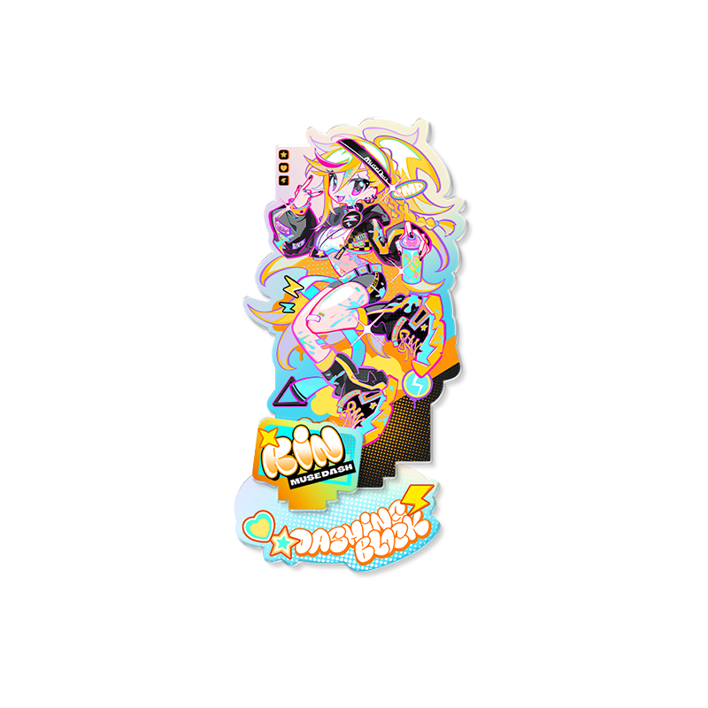 【 pre-sale 】Muse Dash| Rhythm Street  | Double-insertion Laser Standee Set