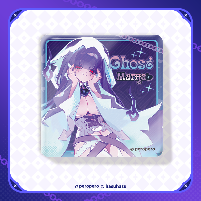 【pre-sale】Mush Dash Ghost Marija Magnetic Fridge Magnet