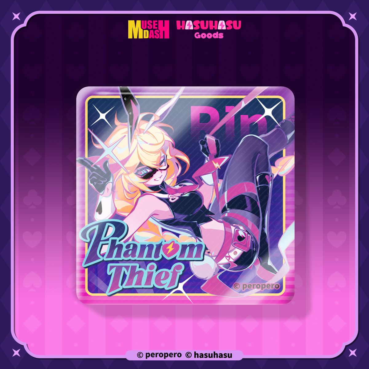 【pre-sale】Muse Dash Fridge Magnet  Epoxy-Coated Thick Acrylic
