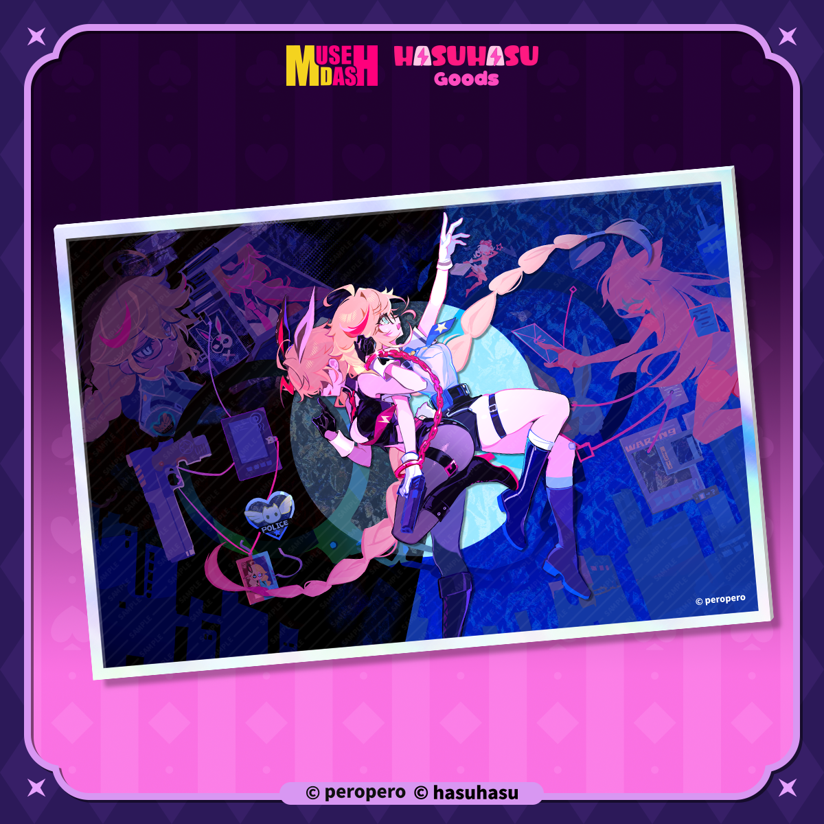 【pre-sale】MuseDash - Phantom Thief Rin - Acrylic Glitter Shikishi