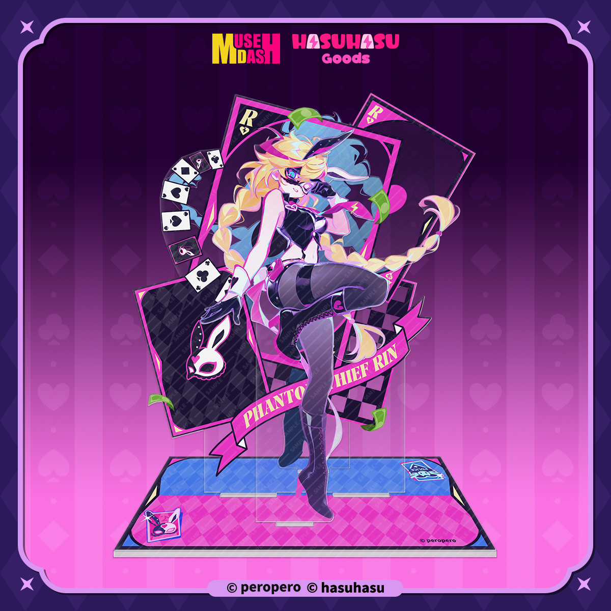 【pre-sale】MuseDash - Phantom Thief Rin - Multi-characters Acrylic Stand - Portrait