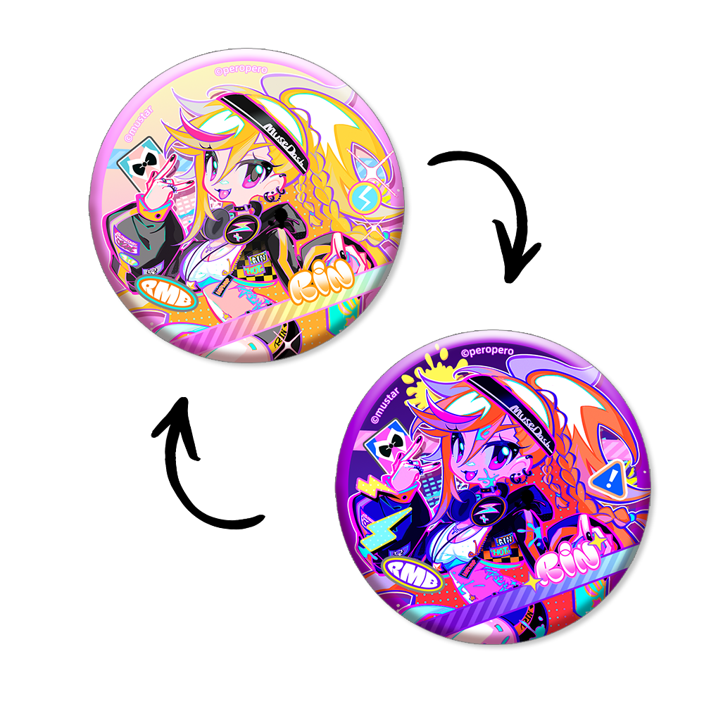 【 pre-sale 】Muse Dash| Rhythm Street  | Raster Badge