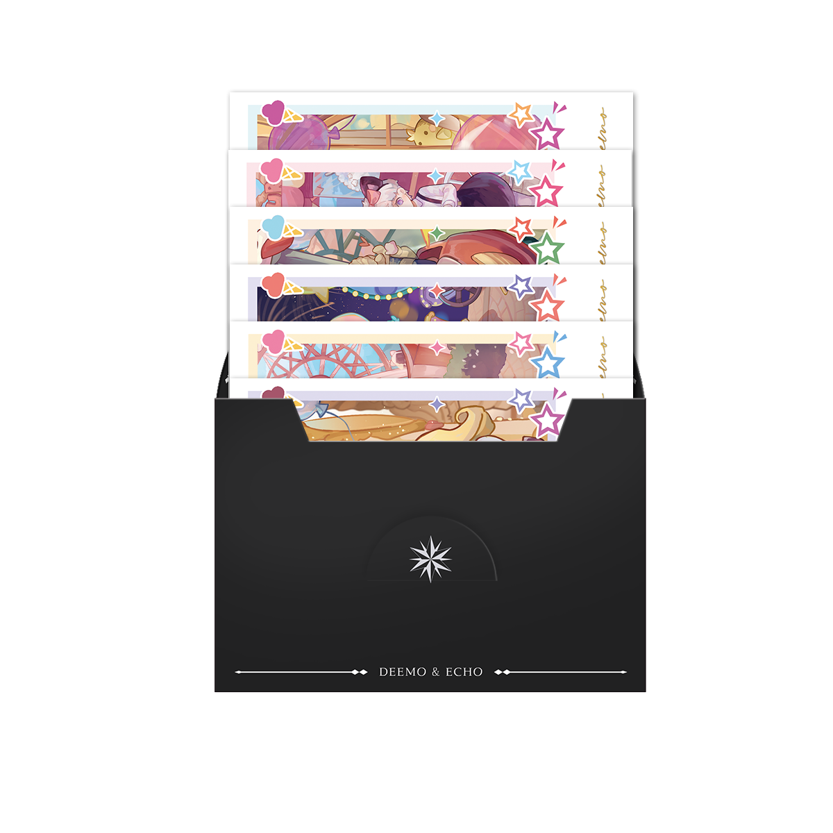 DEEMO II| Dawn of Flower Rhythm |UV Stamping Color Polaroid Set-6pcs