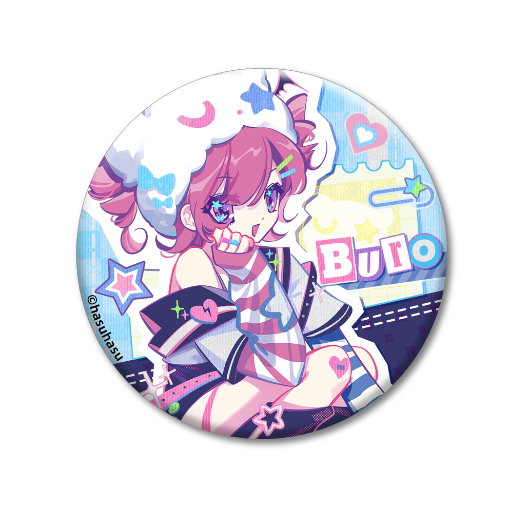 Theme Merch Released Muse Dash Mutown new ver.2 Character Badge ...