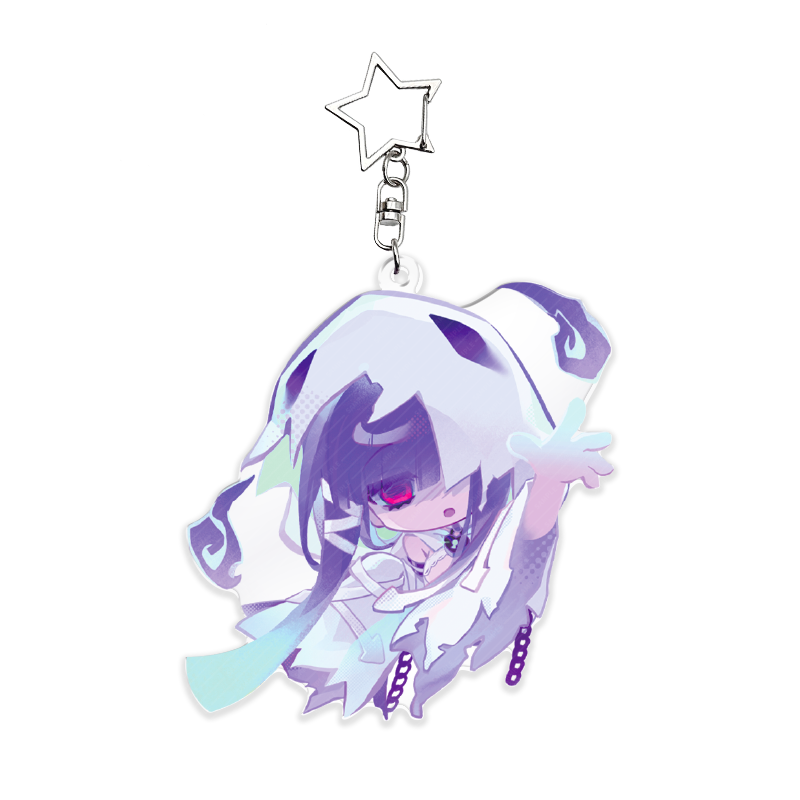 【pre-sale】Mush Dash Ghost Marija Fail Scene Acrylic Pendant - Free Gift