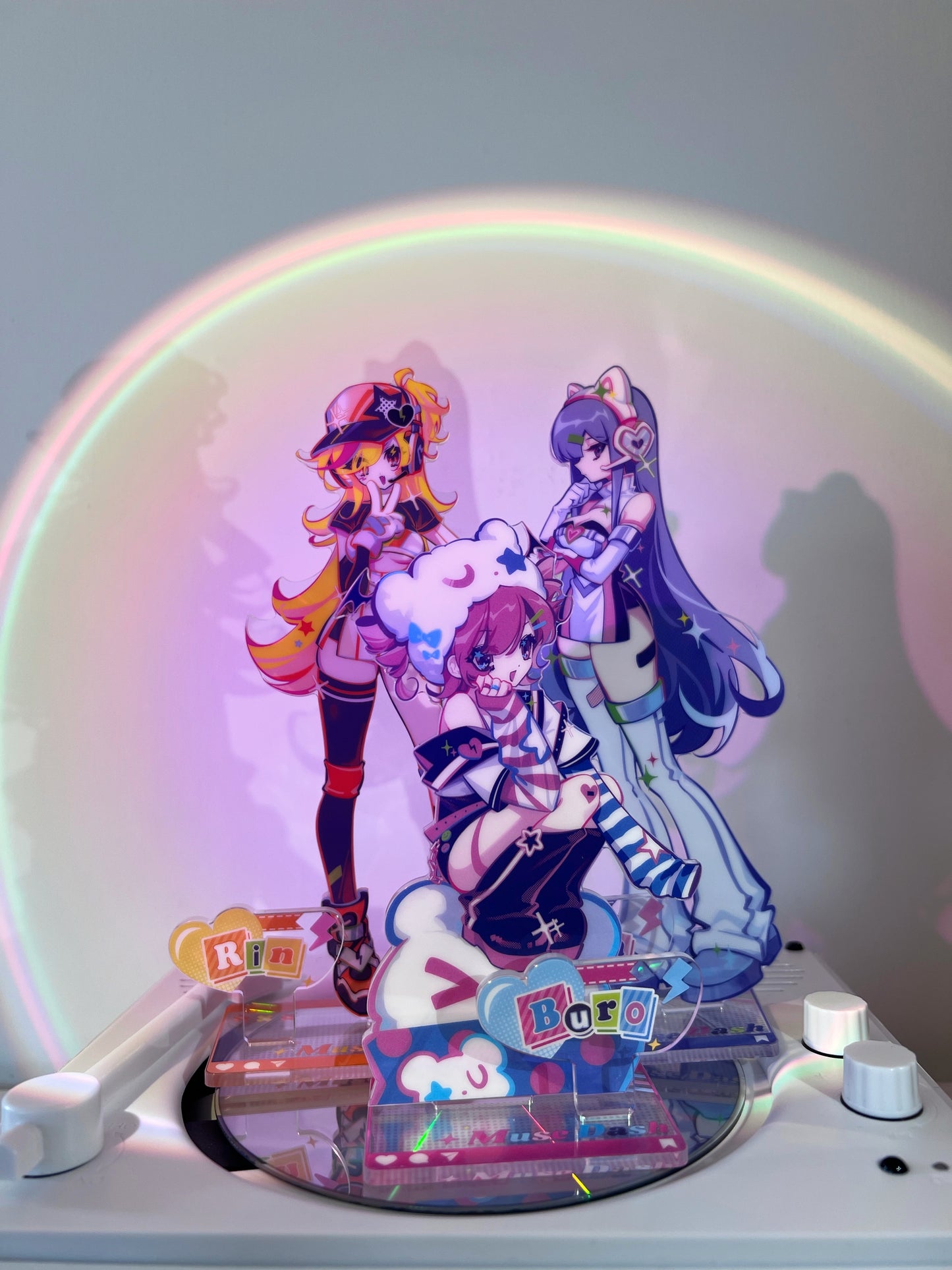 Theme Merch Released&nbsp;Muse Dash Mutown new ver.2 Double-layer Standee