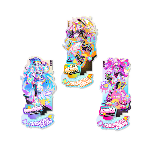 【 pre-sale 】Muse Dash| Rhythm Street  | Double-insertion Laser Standee Set