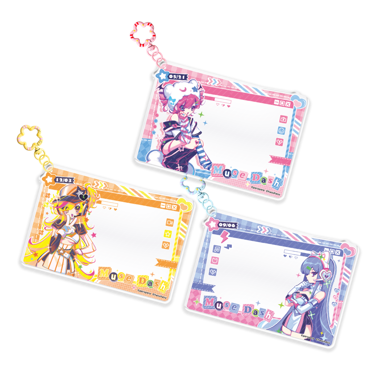 Theme Merch Released Muse Dash Mutown new ver.2 Transparent Card ...