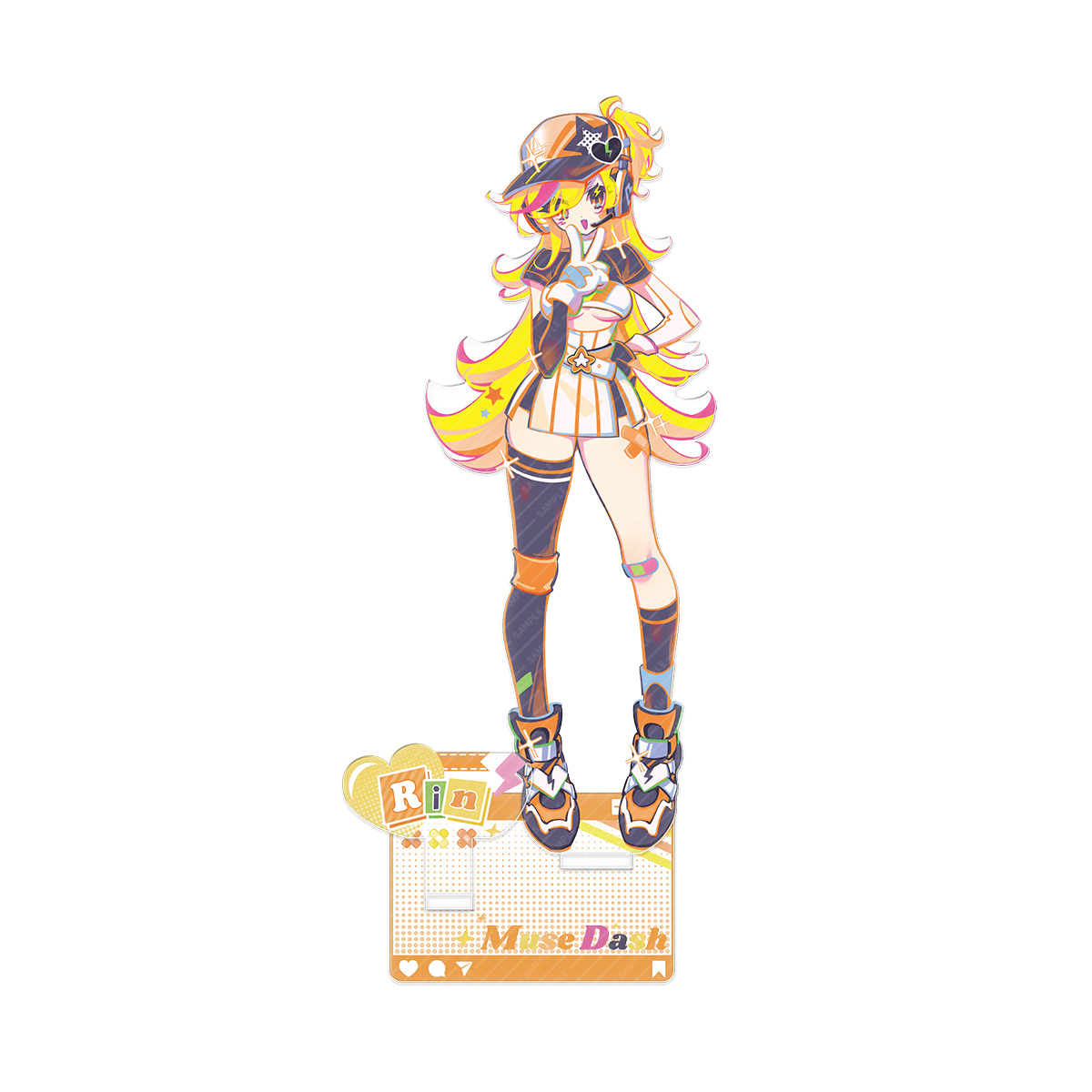 Theme Merch Released&nbsp;Muse Dash Mutown new ver.2 Double-layer Standee