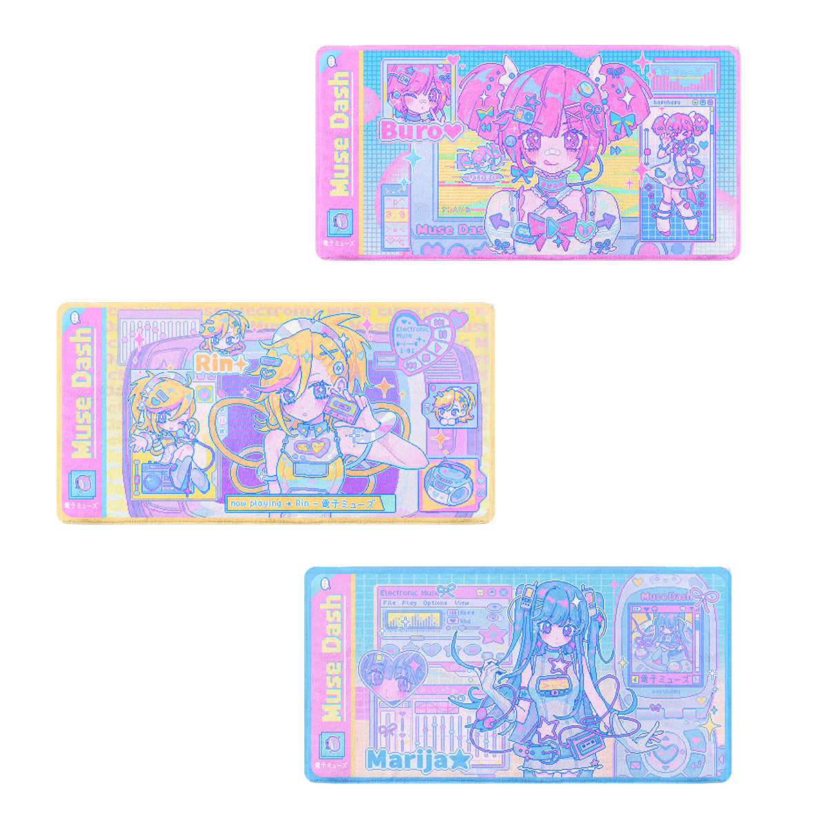 【Pre-Sale】Muse Dash | Electronic Muse | Printed Towel