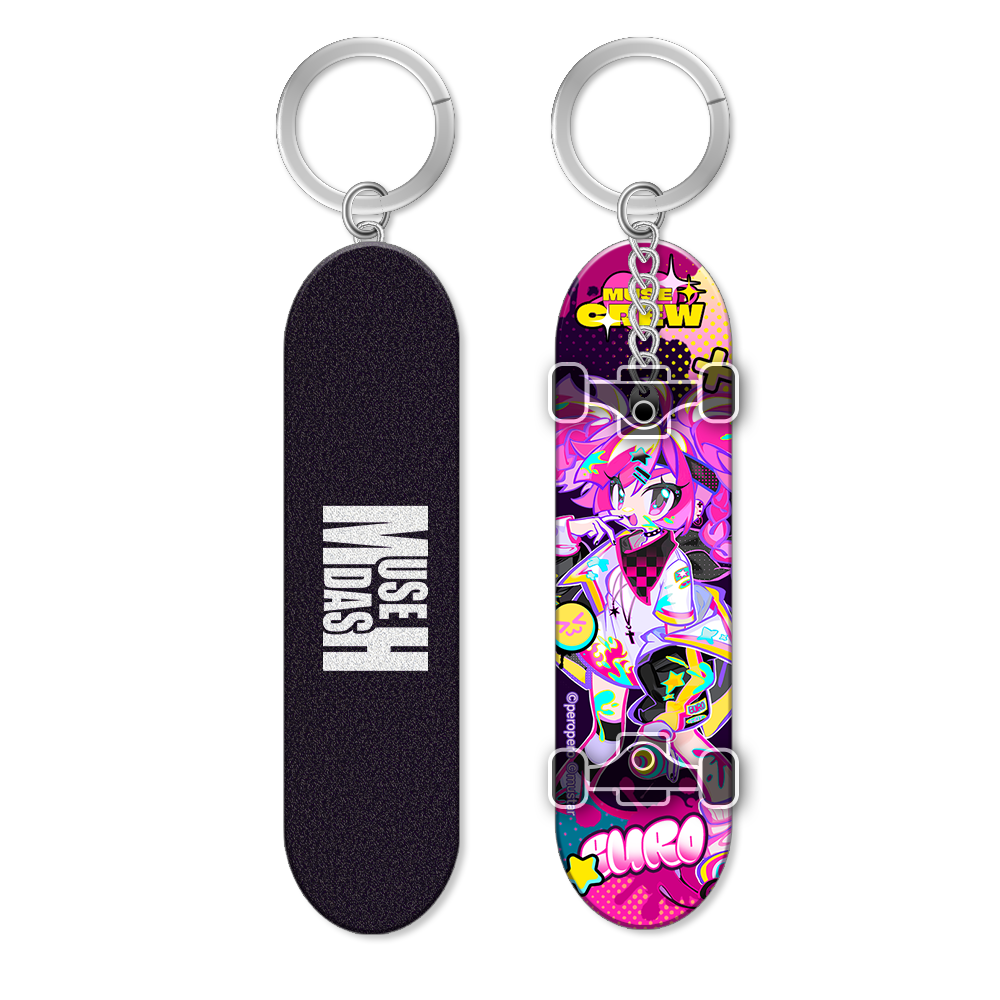 【 pre-sale 】Muse Dash| Rhythm Street  | Fingertip Skateboard Pendant