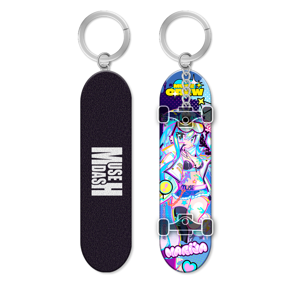 【 pre-sale 】Muse Dash| Rhythm Street  | Fingertip Skateboard Pendant