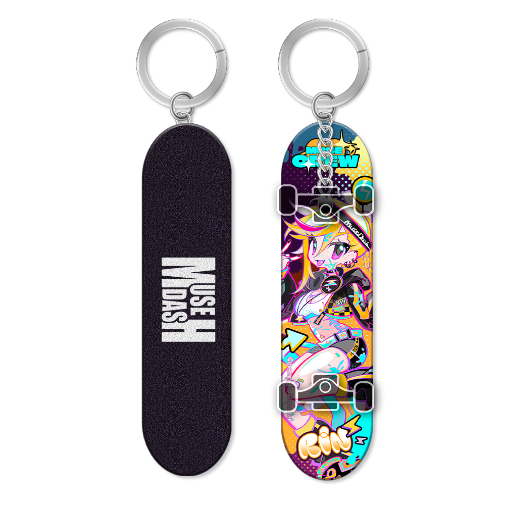 【 pre-sale 】Muse Dash| Rhythm Street  | Fingertip Skateboard Pendant