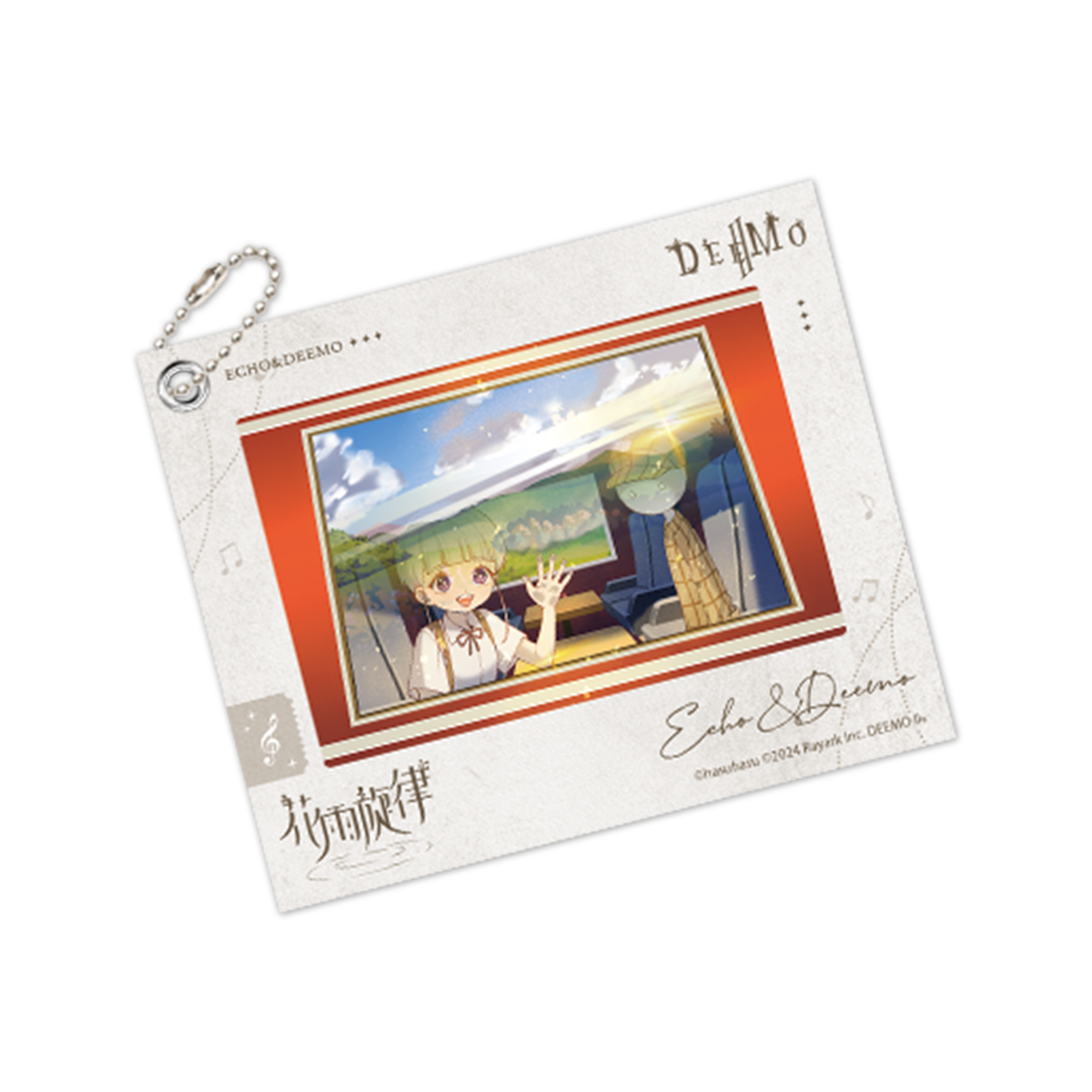 DEEMO II| Dawn of Flower Rhythm |Paper Clip Photo Card Pendant