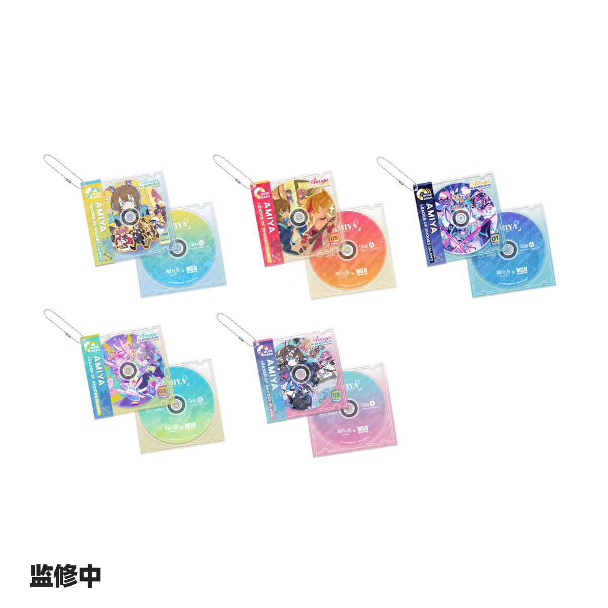 【 pre-sale 】Arknights X Muse dash Illustrated Loaded CD Locket Blind Box