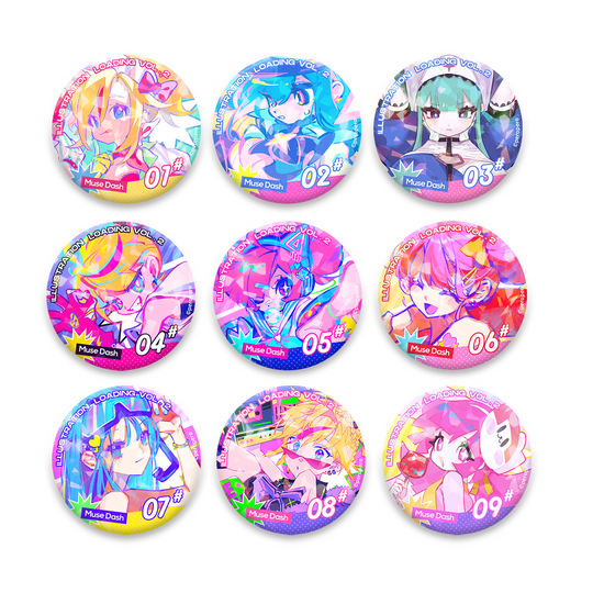 Muse Dash illus loaading vol.2 Laser Badge – peropero store