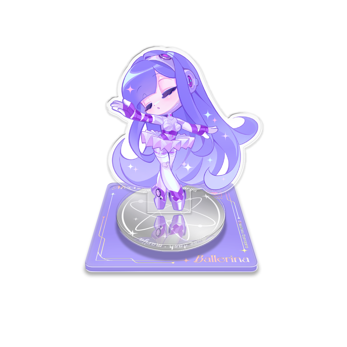Muse Dash| Mechanical Ballerina Marija |Chibi Rotatable Standee ...