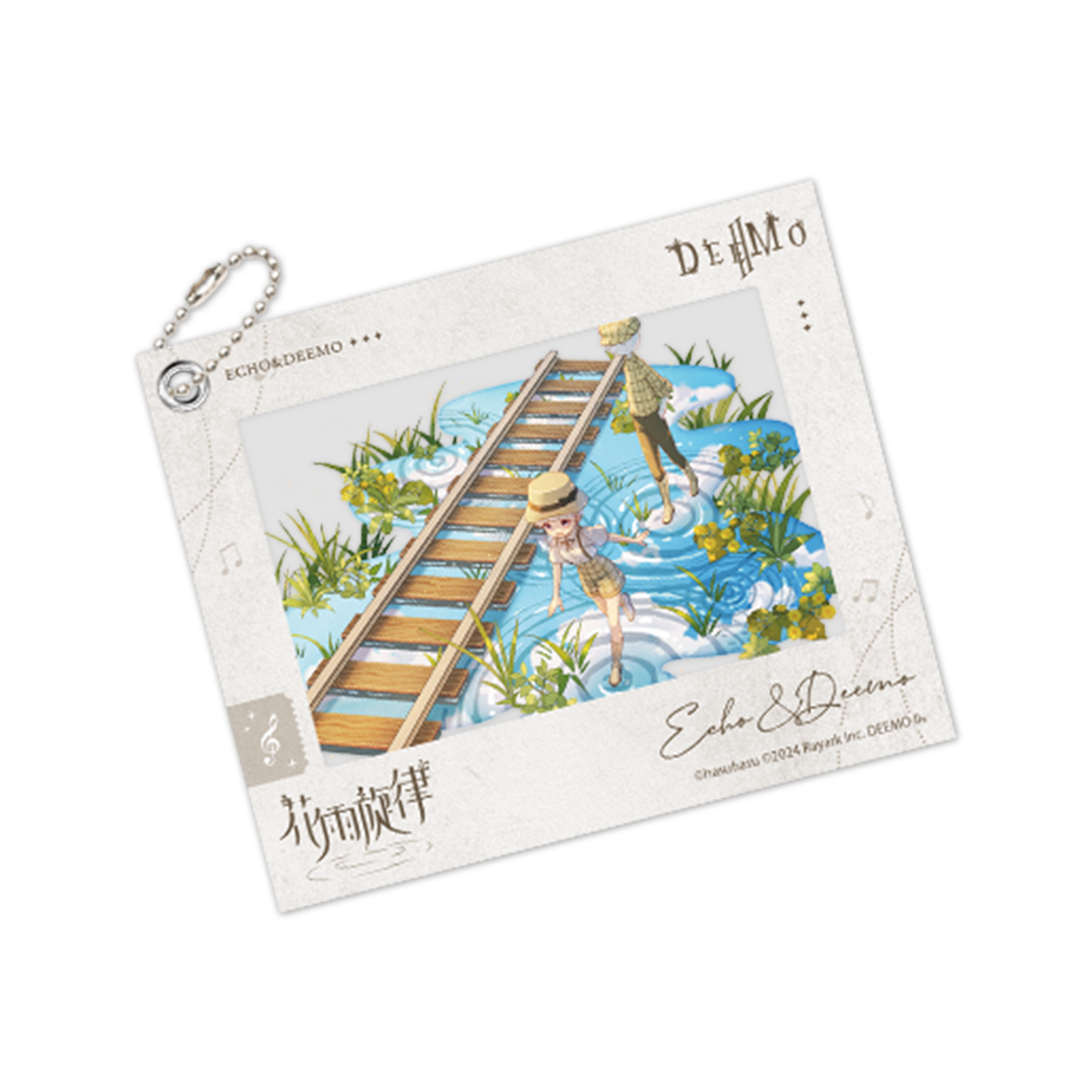 DEEMO II| Dawn of Flower Rhythm |Paper Clip Photo Card Pendant