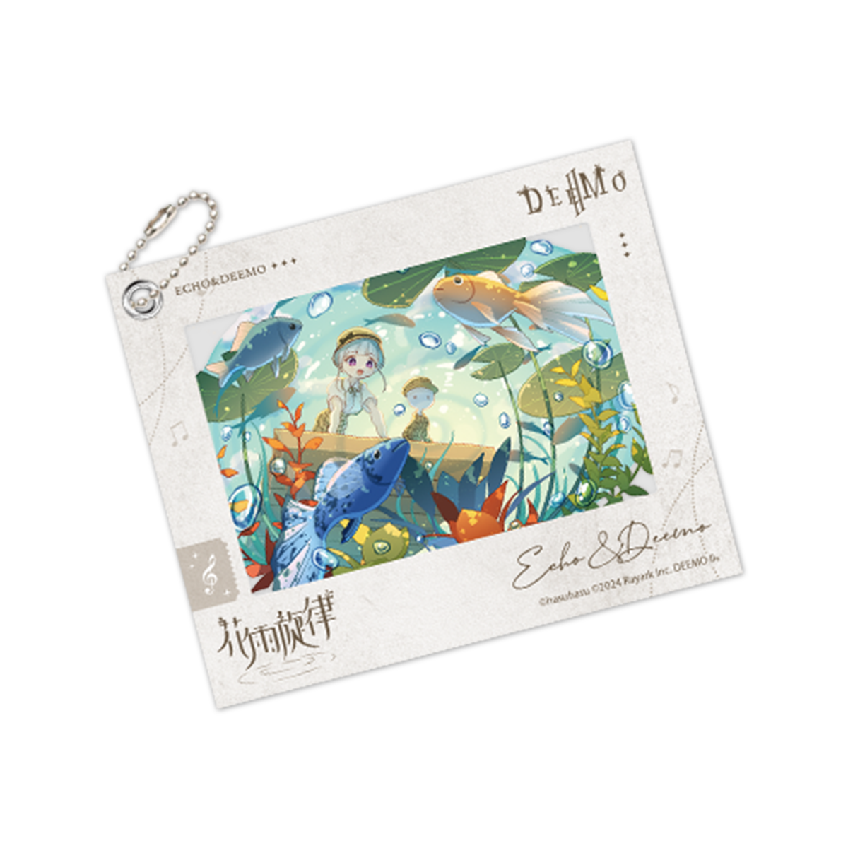 DEEMO II| Dawn of Flower Rhythm |Paper Clip Photo Card Pendant