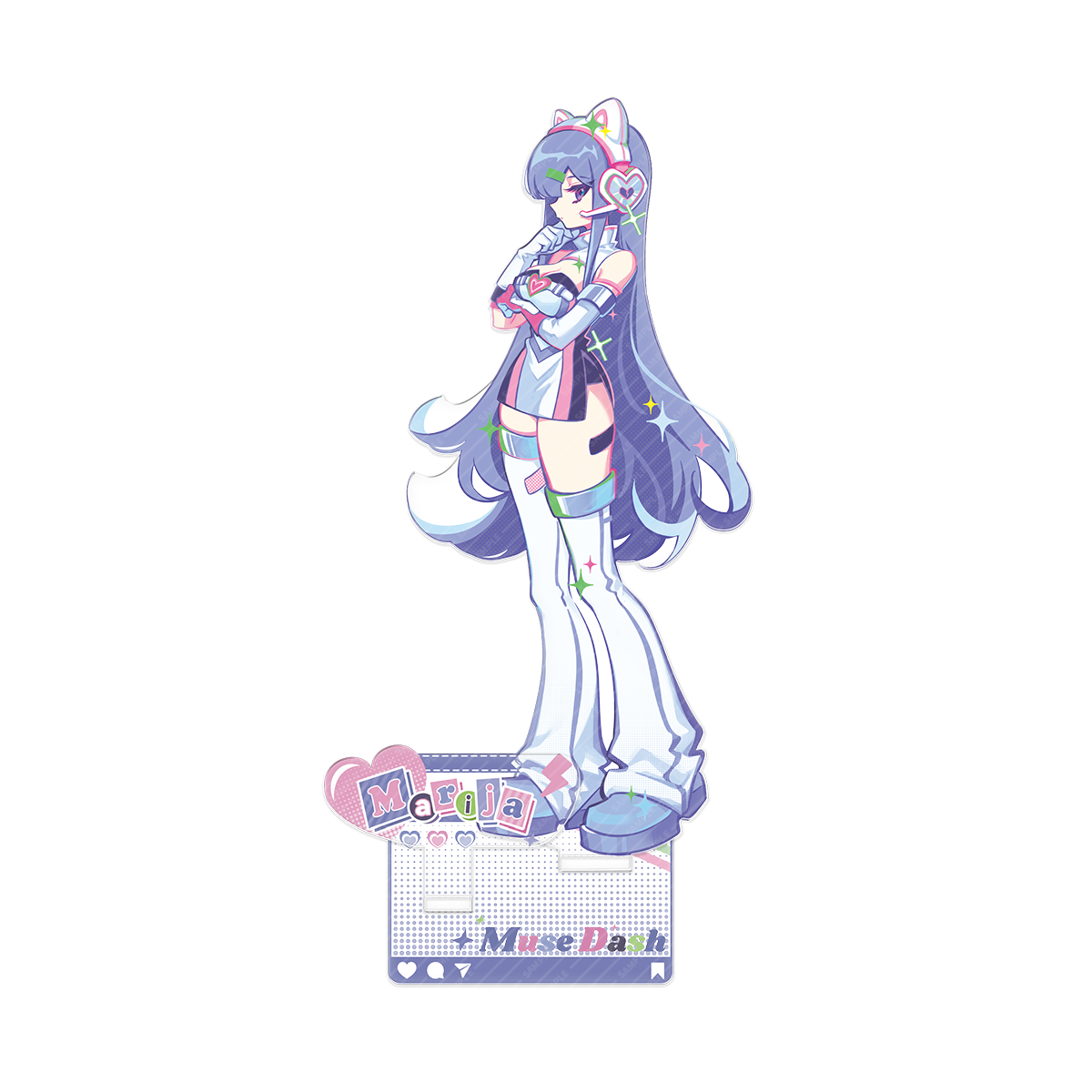 Theme Merch Released&nbsp;Muse Dash Mutown new ver.2 Double-layer Standee