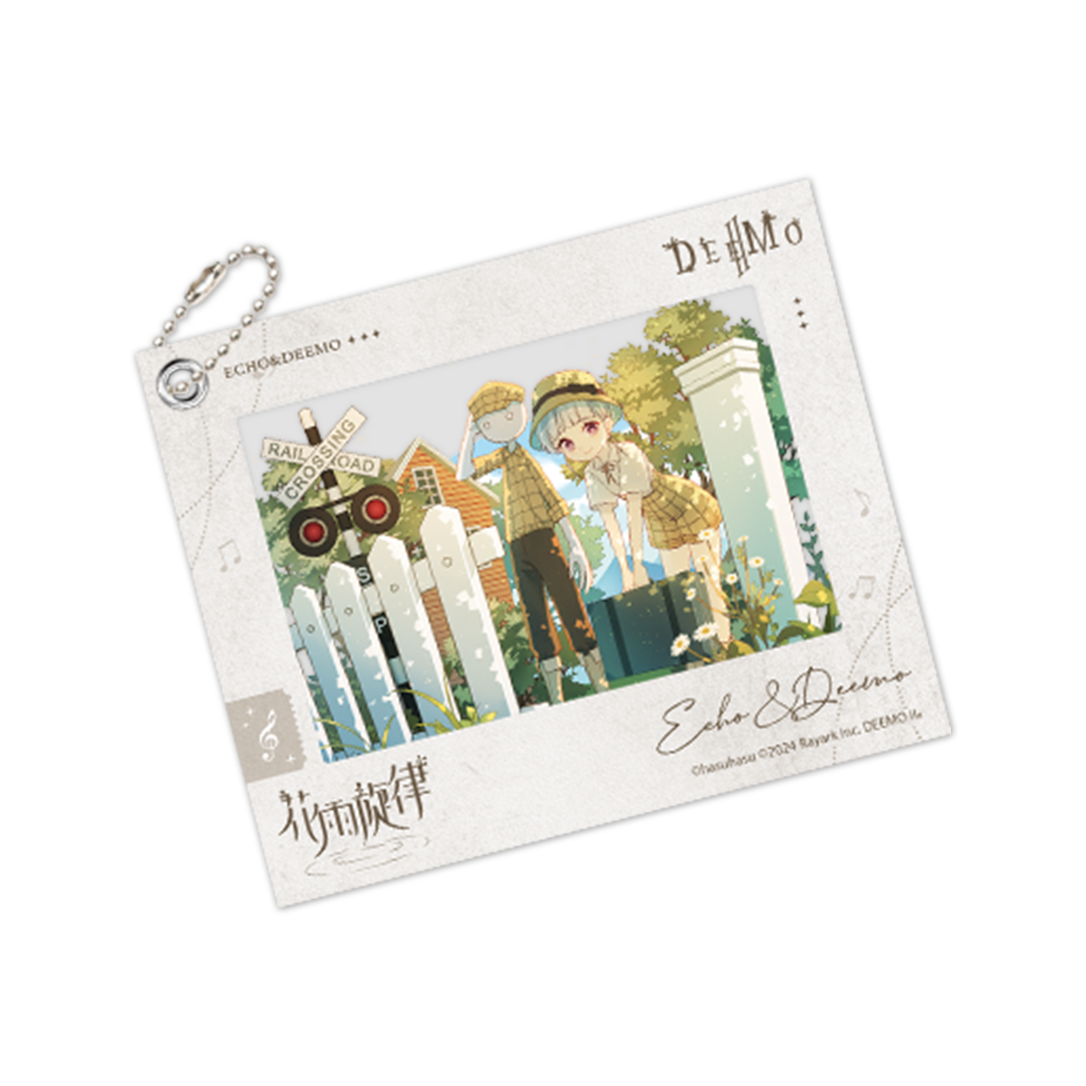 DEEMO II| Dawn of Flower Rhythm |Paper Clip Photo Card Pendant