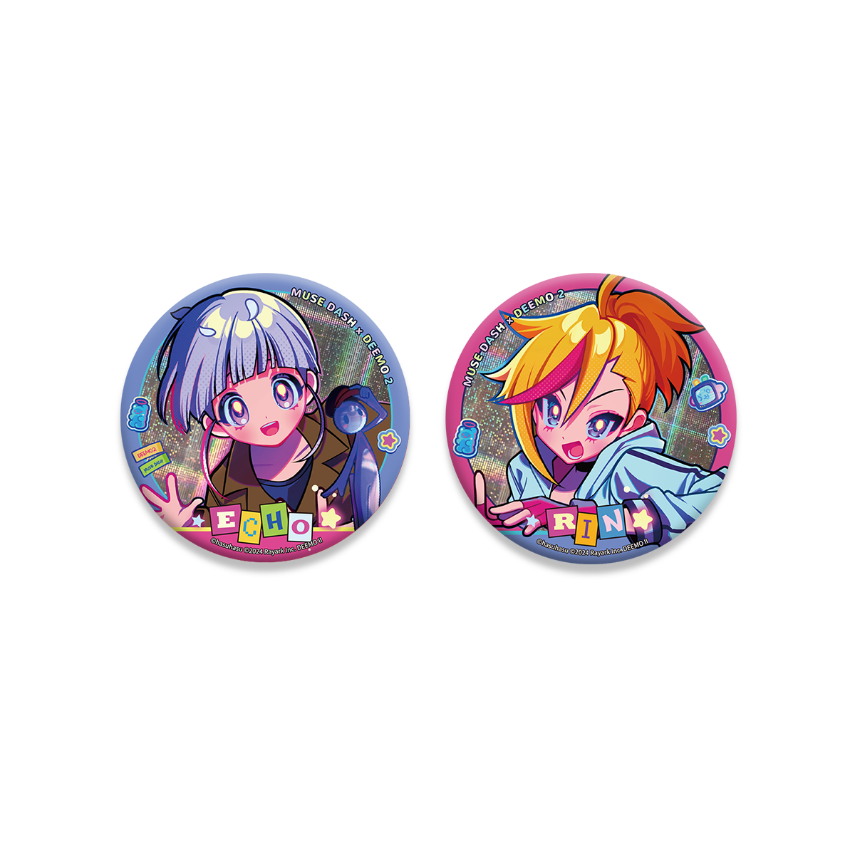 Muse Dash | Muse Dash x DEEMO II Collab |Badge Set